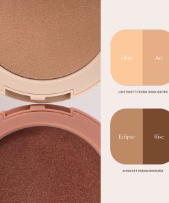 Sunshift Bronzer + Lightshift Highlighter - Sample